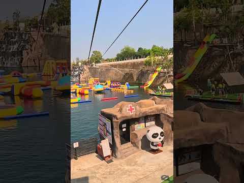 🤭 Zip Line at Grand Canyon Water Park 🇹🇭
